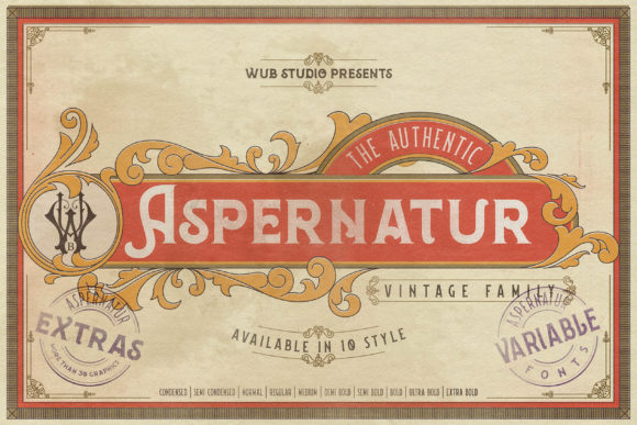 Aspernatur Font for Editorial Design