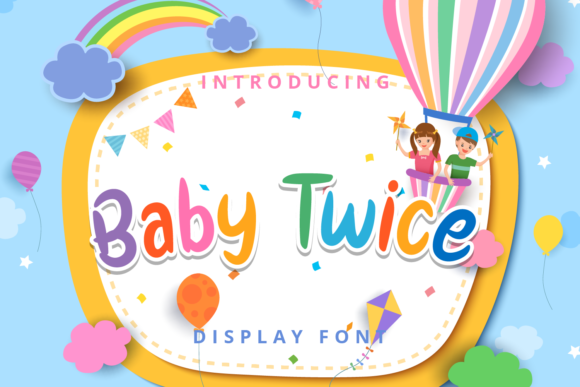 Baby Twice Font for Business