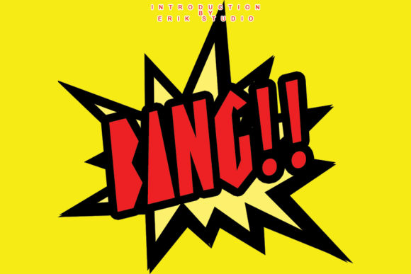 Bang: A Playful Display Font