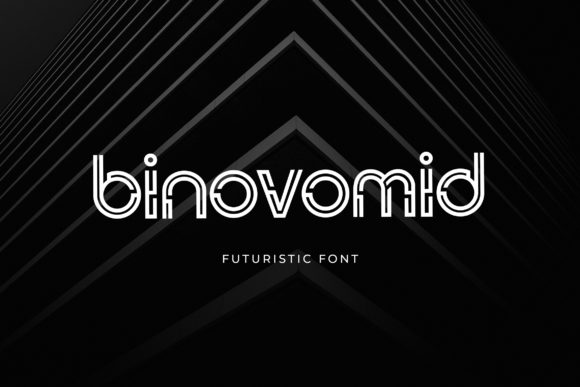 Binovomid Font: Modern Display Type