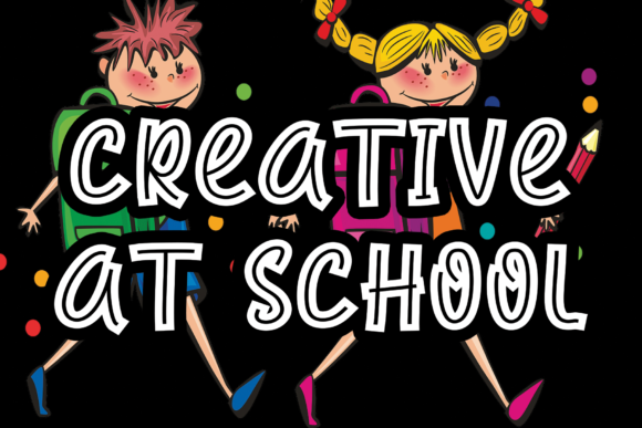 Creative at School Font