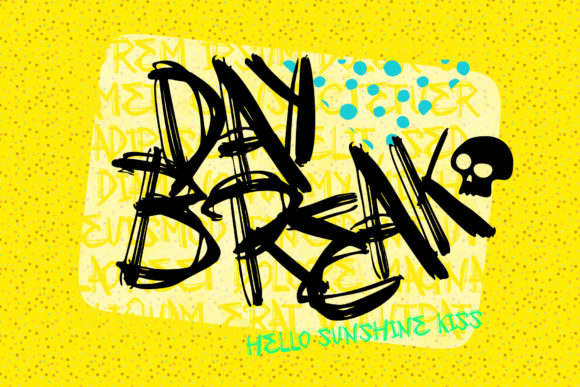 Day Break: A Bold Display Font