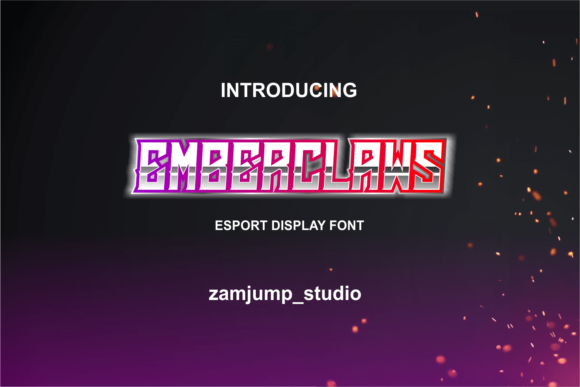 Emberclaws: A Bold Display Font
