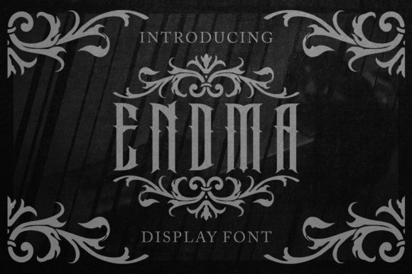 Endma: A Bold Typeface for Impactful Design