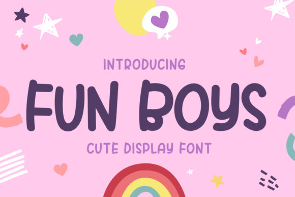 Fun Boys Font for Creative Makers