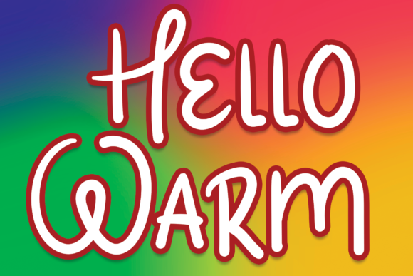 Hello Warm: A Quirky Font for Web Design