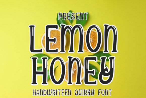 Lemon Honey: A Bold, Bright Display Font