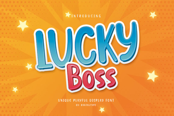 Lucky Boss Font for Creative Makers