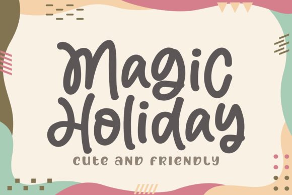 Magic Holiday Font Review