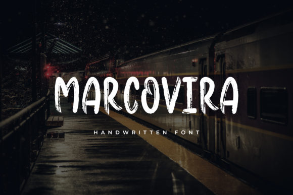Marcovira: A Cool Display Font