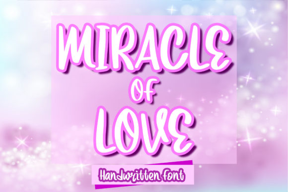 Miracle of Love Font