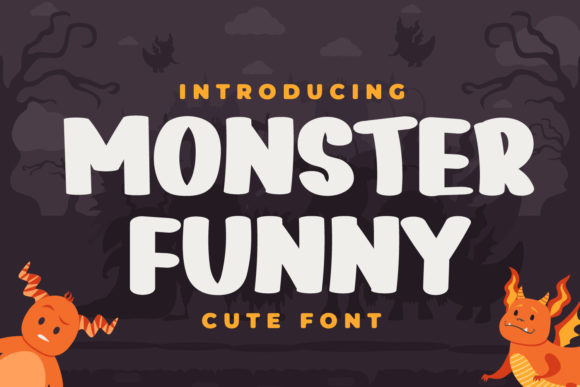 Monster Funny Font for Creative Makers