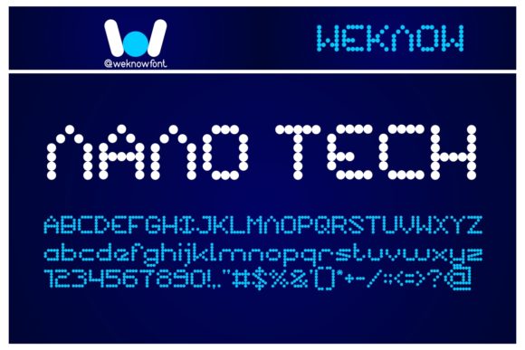 Nano: A Fun Display Font for Web Design