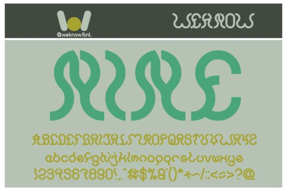 Nine: A Fun Display Font