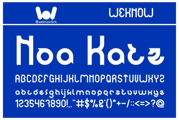 Noa Katz: A Techno Font for Creative Branding