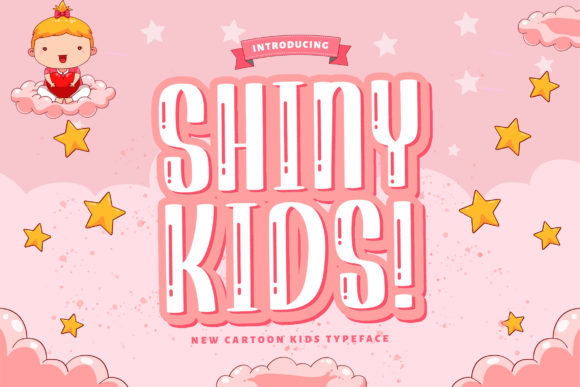 Shiny Kids: A Playful Display Font