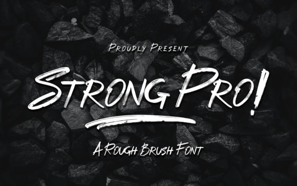 Strong Pro: A Bold Typeface for Modern Campaigns