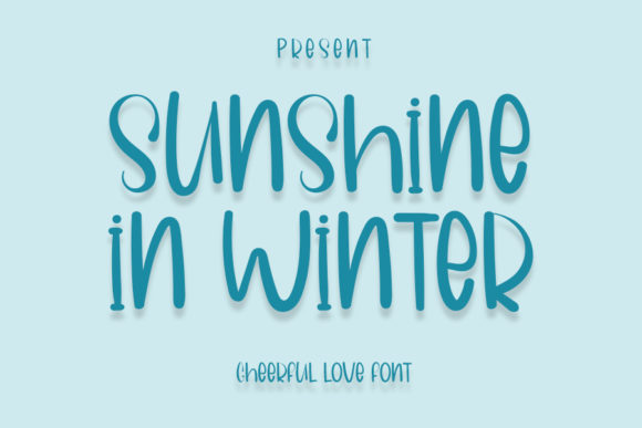 Sunshine in Winter Font Review