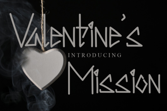 Valentine's Mission Font for Creative Projects