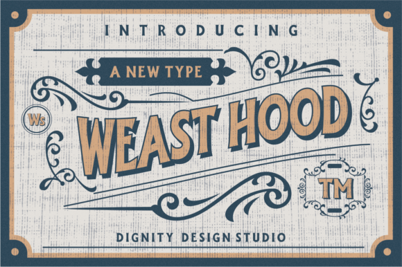 Weast Hood Font for Bold Branding